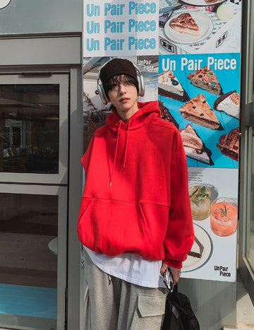 All day box balloon hoodie